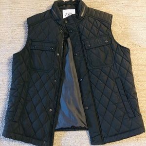 Zara puffy vest
